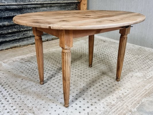 Antique French Dropleaf Dining Table 1890s for sale at Pamono