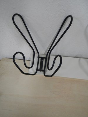 Coat Rack in Wood and Metal, 1980s for sale at Pamono