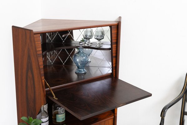Wayfair hester 2024 corner bar cabinet