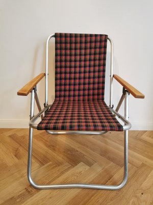 Vintage Garden Folding Chair, 1960s, Set of 2 for sale at Pamono