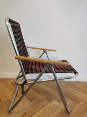 Vintage Garden Folding Chair, 1960s, Set of 2 for sale at Pamono