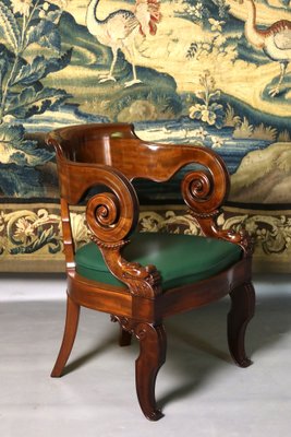 Antique Office Chair in Wood