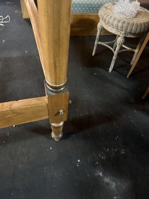 Cadre de lit élégant, Rideau de lit à baldaquin Confortable, Cadre de lit avec Rideau à 4 Coins, Rideau de lit pour Adultes, Rouge, King