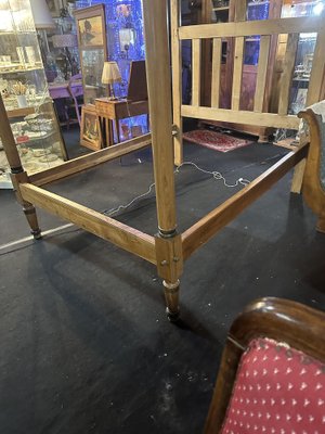 Antique cherry four poster bed deals