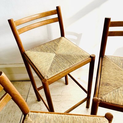 Rush seat online counter stools