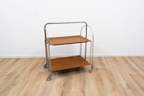イギリス 1960s Trolley & Table Besway ワゴン