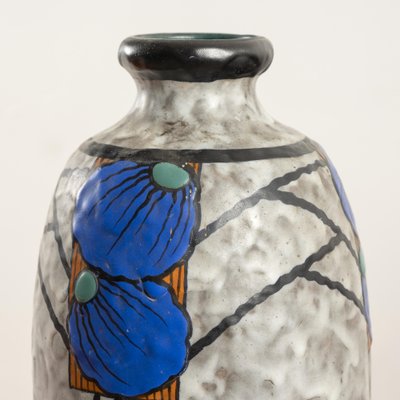 Art Deco Ceramic Vase by Louis Dage, 1925 for sale at Pamono