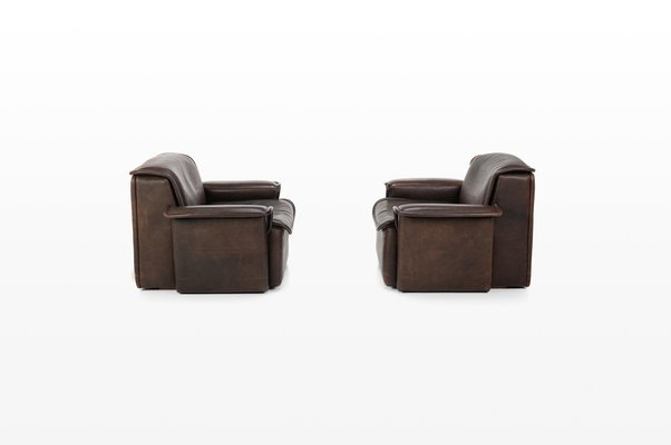 DS12 Lounge Chairs from de Sede, Switzerland, 1970s, Set of 2 for