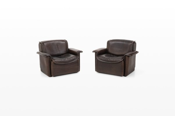 DS12 Lounge Chairs from de Sede, Switzerland, 1970s, Set of 2 for