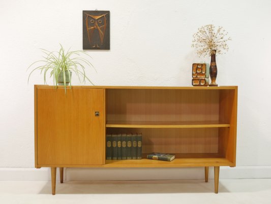 Vintage Sideboard with Bookshelf Germany 1960s