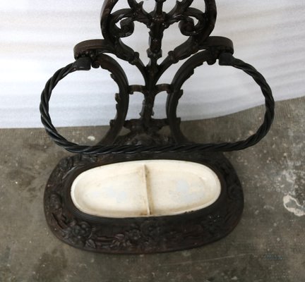 Porte-cerceau à Broder En Fonte Corticelli Breveté 1900 - Avec Livre - Occasion Restauré