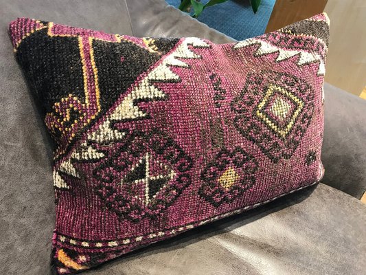Turkish Lumbar Kilim Cushion for sale at Pamono