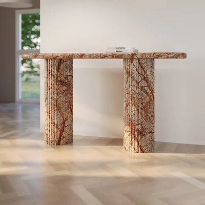 Fluted Telly Marble Console Table by Ziba Homes for sale at Pamono
