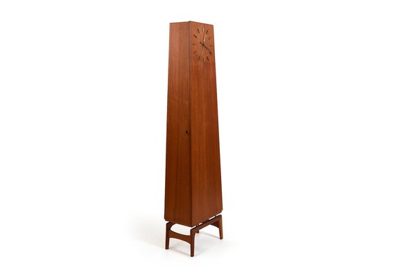 Grandfather Clock in Teak by Arne Hovmand Olsen, 1965 for sale at