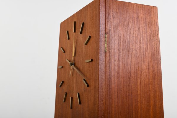 Grandfather Clock in Teak by Arne Hovmand Olsen, 1965 for sale at