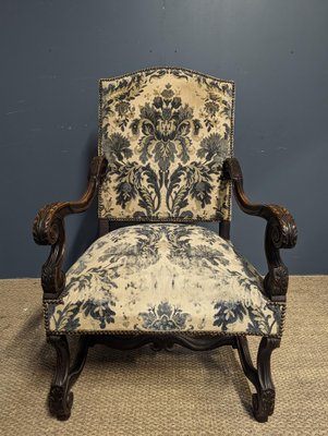 Louis XIII Style Armchairs Set of 2 for sale at Pamono