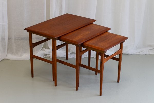 Danish modern nesting on sale tables