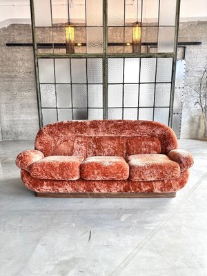 Coral cheap velvet sofa