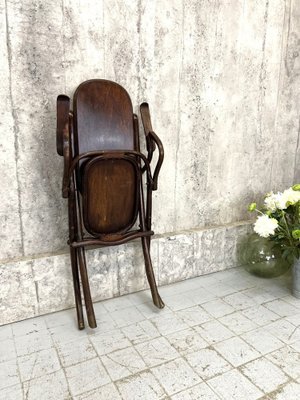Vintage Bentwood Folding Armchair for sale at Pamono