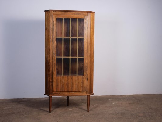 Vintage Danish Rosewood Corner Cabinet 1960s for sale at Pamono