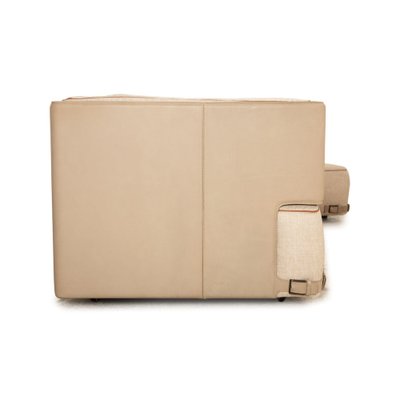 Fendi Soho Element Fabric Corner Sofa Beige Module Recamiere Right