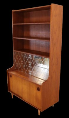 Danish High Bookcase for sale at Pamono
