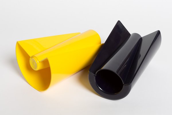 Vintage Pago Pago Vases by Enzo Mari for Danese Milano, 1970s, Set