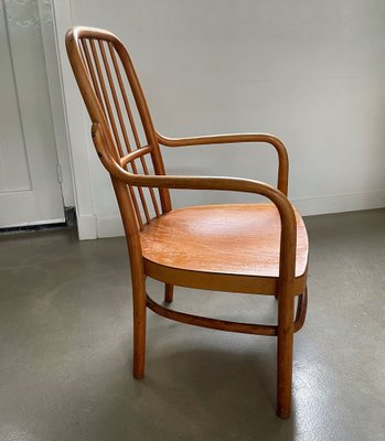 Bentwood Armchair Model A63-F by Josef Frank for Thonet, Austria