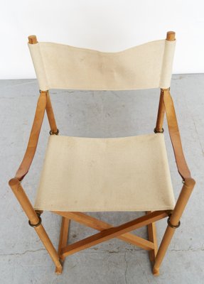 Mk-16 Folding Chair by Mogens Koch for Rud Rasmussen, 1970s for