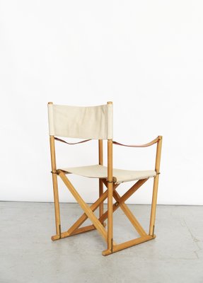 Mk-16 Folding Chair by Mogens Koch for Rud Rasmussen, 1970s for