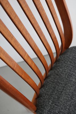 Vintage Teak Highback Chair from Schou Andersen, 1960s for sale at 
