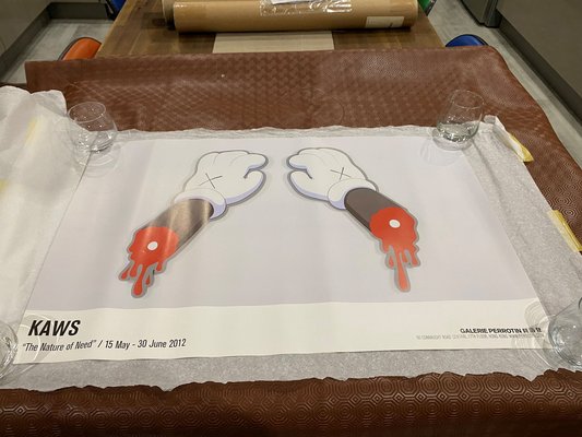 The Nature of Need KAWS ポスター