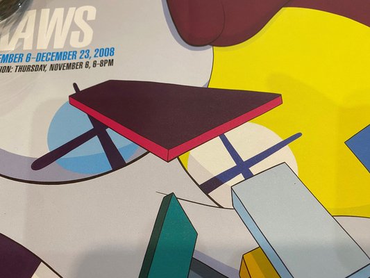 Gering & Lopez Gallery Exhibition Poster by Kaws, New York Gering & Lopez Gallery Exhibition Poster by Kaws, New York