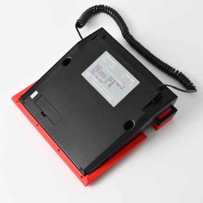 Téléphone Vintage Bang & Olufsen Beocom 1000 - Design Gideon Loewy - Rouge - Fonctionnel