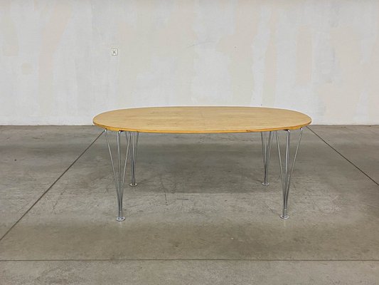 100％本物 and Mathsson Bruno by Table Superellipse Piet Fritz for Hein ダイニングテーブル