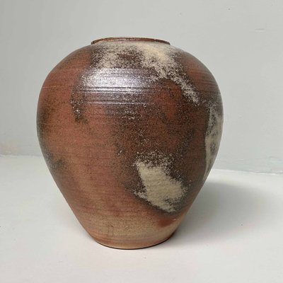 Wood-Fired Ikebana Vase in Bizen Pottery, Japan for sale at Pamono