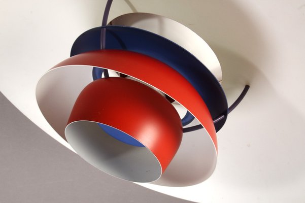 Vintage Red Model Ph5 Pendant Lamp by Poul Henningsen for Louis