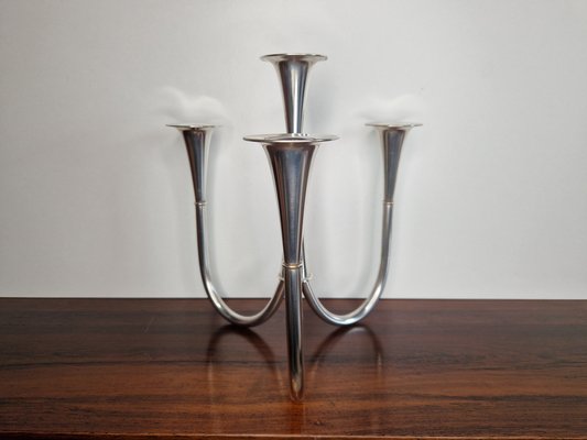 Candleholder by Wilhelm Wagenfeld for WMF Candelabra, 1952 for