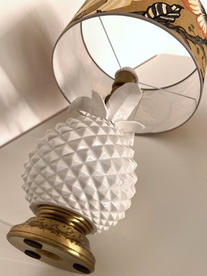 伊70s vintage lamp made in Italy イタリア レトロ Italian Pineapple Ceramic Table Lamp, 1970s for sale at Pamono