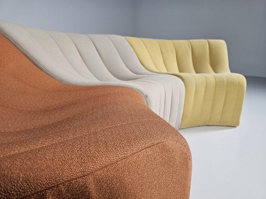 Multi Color Chromatic Modular Sofa by Kwok Hoi Chan for Steiner, 1970s for sale at Pamono