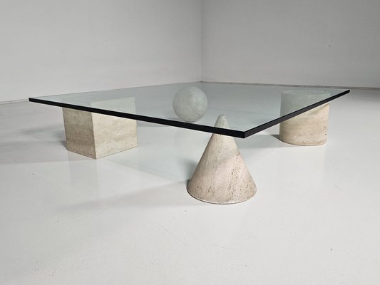 Metafora Coffee Table attributed to Massimo and Lella Vignelli for