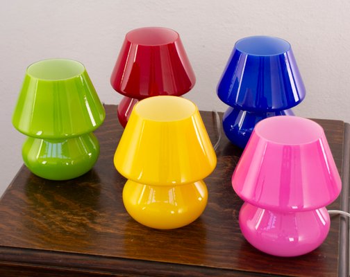 Yellow 2024 mushroom lamp