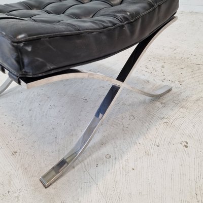 Fauteuil Barcelona avec Ottomane par Knoll de Knoll Knoll