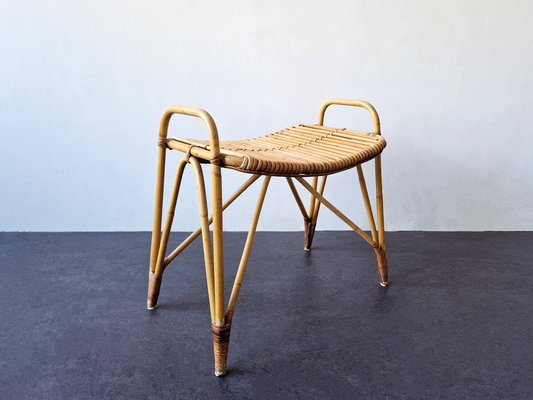 Wicker footstool sale