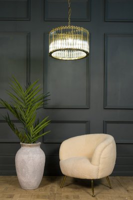 Medium the Monza Chandelier from Pure White Lines for sale at Pamono