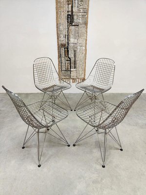 Wire chair vintage discount
