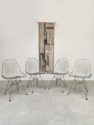 Vintage Wire Chair DKR Wire Chairs Charles and Ray Eames for Vitra