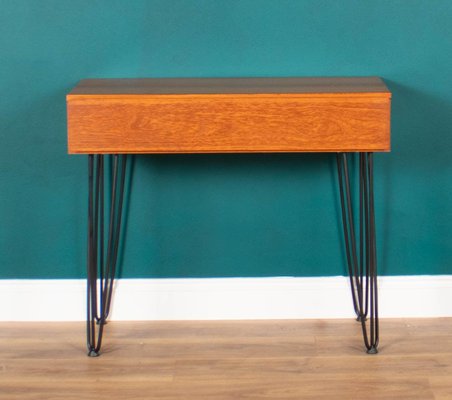 Console Table with Drawer in Teak 1960s