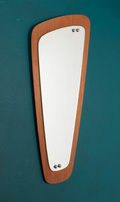 Mid-Century Mirror in Teak, 1960s for sale at Pamono