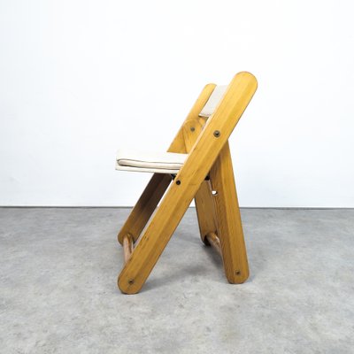 Kon-Tiki Pine Folding Chair by Gillis Lundgren for Ikea, 1970s for